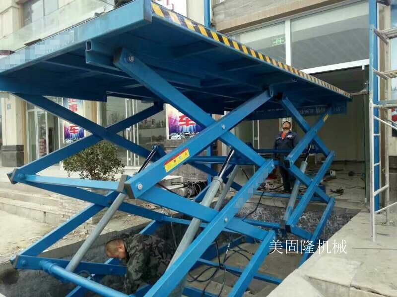天水双跨式固定升降机厂家